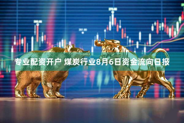 专业配资开户 煤炭行业8月6日资金流向日报